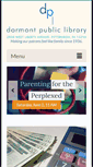Mobile Screenshot of dormontlibrary.org